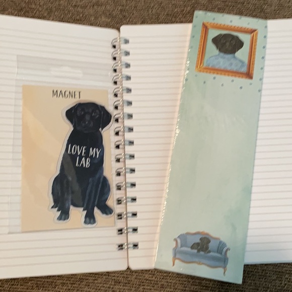 NWT Love Your Black Lab Dog Set - Picture 3 of 5